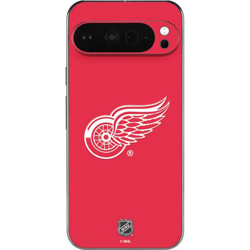 NHL Detroit Red Wings Solid Background Pixel 9 Pro XL Skin